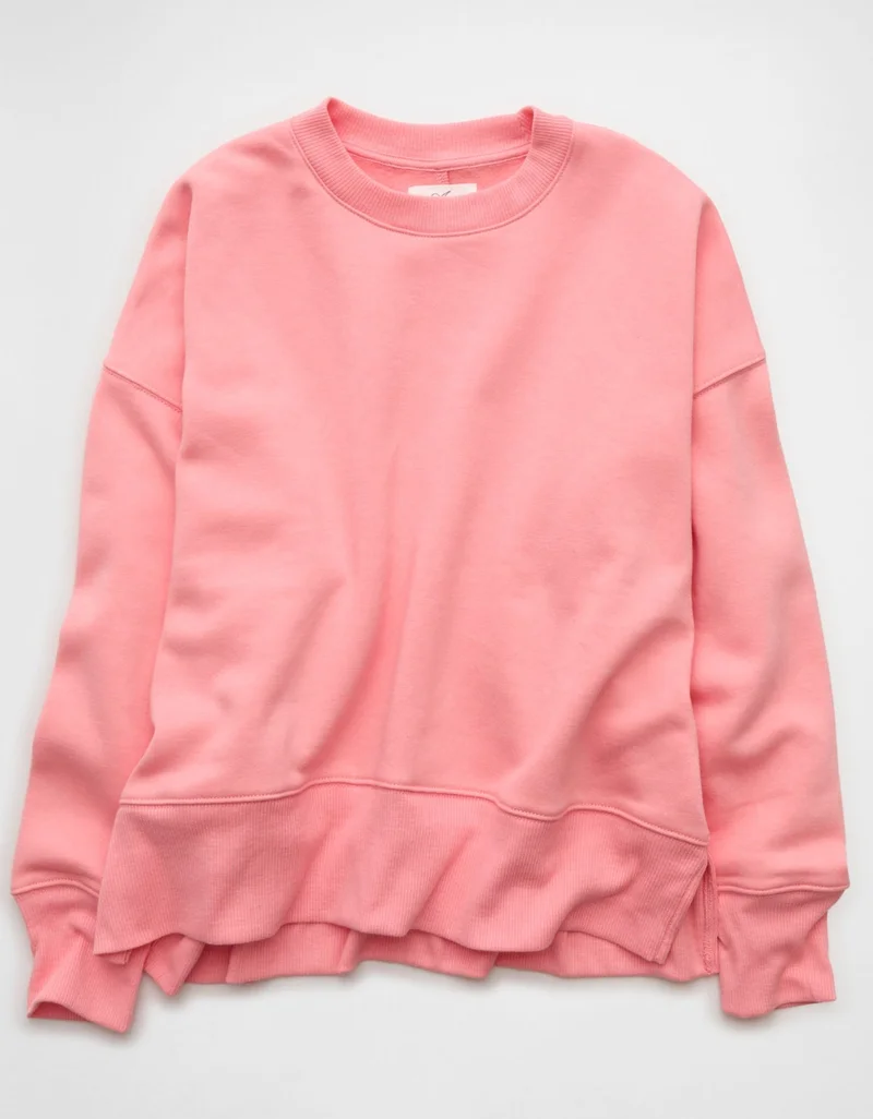 American Eagle  AE Everyday Luxe Oversized Sweatshirt for Women | Best Price UAE